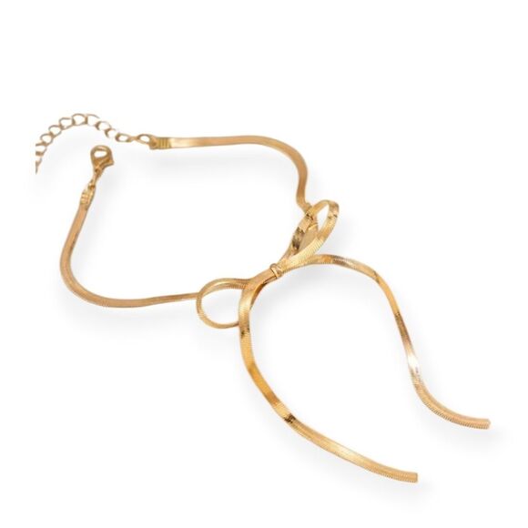 New FREE PEOPLE Bow Anklet - Picture 3 of 10